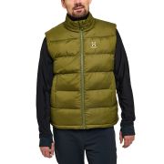 Haglöfs Puffy Mimic Vest – Vestă izolată Mimic - Verde închis Olive Green