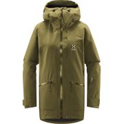 Haglöfs Lumi Insulated Parka W – Parka izolată impermeabilă - Verde Olive Green