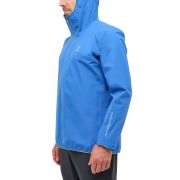 Haglöfs L.I.M Tempo Trail Proof Jacket – Geacă impermeabilă ultraușoară de alergare trail - Albastru Electric Blue