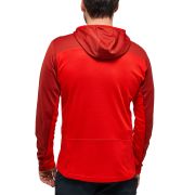 Haglöfs ROC Flash Mid Hood – Hanorac tehnic de cățărare - Roșu Corrosion/Zenith Red