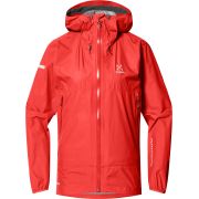 Haglöfs L.I.M GTX Jacket W – Geacă GORE-TEX Paclite ultraușoară - Roșu Poppy Red