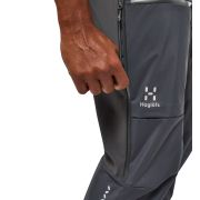 Haglöfs L.I.M Hybrid Touring Pant – Pantaloni hibrizi pentru tură de schi - Gri închis Magnetite