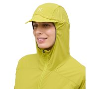 Haglöfs L.I.M Tempo Trail Jacket W – Geacă de alergare trail ușoară - Verde Aurora