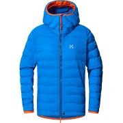 Haglöfs Spitz Down Hood W – Geacă din puf elastică cu glugă - Albastru Electric Blue