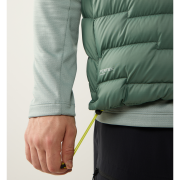Haglöfs ROC Flash Down Vest – Vestă tehnică din puf - Verde Chlorophyll Green