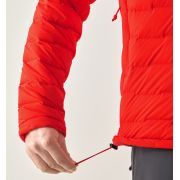 Haglöfs Spitz Down Hood – Geacă din puf elastică cu glugă - Roșu Tech Red