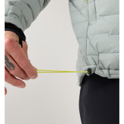Haglöfs Spitz Down Hood – Geacă din puf elastică cu glugă - Verde Dew Green