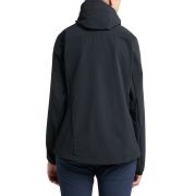 Haglöfs Move Softshell Hood W – Geacă softshell cu glugă - Negru True Black