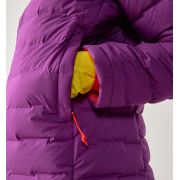 Haglöfs Spitz Down Hood W – Geacă din puf elastică cu glugă - Mov Grape Purple