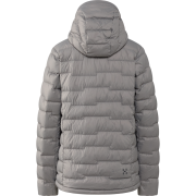 Haglöfs ROC Flash Down Hood W – Geacă tehnică din puf cu glugă - Gri Stone Brick
