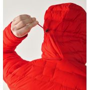Haglöfs Spitz Down Hood – Geacă din puf elastică cu glugă - Roșu Tech Red
