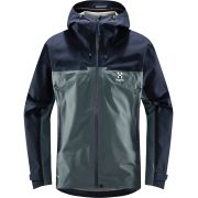 Haglöfs ROC Flash GTX Jacket – Geacă GORE-TEX pentru munte - Albastru Steel Blue/Tarn Blue