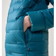 Haglöfs ROC Flash Down Hood W – Geacă tehnică din puf cu glugă - Albastru Deep Teal