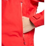 Haglöfs ROC Flash GTX Jacket W – Geacă GORE-TEX pentru munte - Roșu Poppy Red/Corrosion