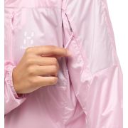 Haglöfs L.I.M Shield Hood W – Geacă de vânt ultraușoară cu glugă - Roz Fresh Pink