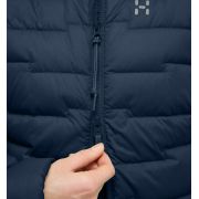 Haglöfs ROC Flash Down Hood W – Geacă tehnică din puf cu glugă - Albastru închis Tarn Blue