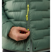 Haglöfs ROC Flash Down Hood – Geacă tehnică din puf cu glugă - Verde Chlorophyll Green