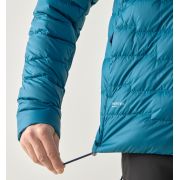 Haglöfs ROC Flash Down Hood – Geacă tehnică din puf cu glugă - Albastru Deep Teal