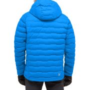 Haglöfs Spitz Down Hood – Geacă din puf elastică cu glugă - Albastru Electric Blue