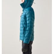 Haglöfs ROC Flash Down Hood W – Geacă tehnică din puf cu glugă - Albastru Deep Teal
