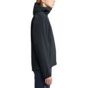 Haglöfs Move Softshell Hood W – Geacă softshell cu glugă - Negru True Black