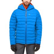 Haglöfs Spitz Down Hood – Geacă din puf elastică cu glugă - Albastru Electric Blue