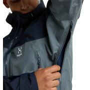 Haglöfs ROC Flash GTX Jacket – Geacă GORE-TEX pentru munte - Albastru Steel Blue/Tarn Blue