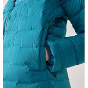 Haglöfs Spitz Down Hood W – Geacă din puf elastică cu glugă - Albastru Deep Teal