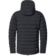 Haglöfs Spitz Down Hood – Geacă din puf elastică cu glugă - Negru True Black
