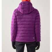Haglöfs Spitz Down Hood W – Geacă din puf elastică cu glugă - Mov Grape Purple