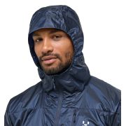 Haglöfs L.I.M Shield Hood – Geacă de vânt ultraușoară cu glugă - Albastru Tarn Blue