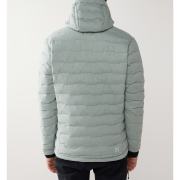 Haglöfs Spitz Down Hood – Geacă din puf elastică cu glugă - Verde Dew Green