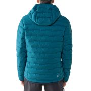 Haglöfs Spitz Down Hood – Geacă din puf elastică cu glugă - Albastru Deep Teal