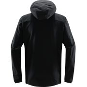 Haglöfs Move Softshell Hood – Geacă softshell cu glugă - Negru True Black
