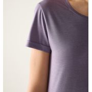 Haglöfs Ridge Hike Tee W – Tricou tehnic de drumeție - Mov Purple Fog