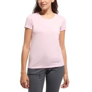 Haglöfs Ridge Hike Tee W – Tricou tehnic de drumeție - Roz Fresh Pink
