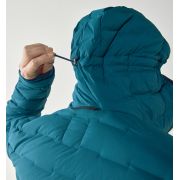 Haglöfs Spitz Down Hood – Geacă din puf elastică cu glugă - Albastru Deep Teal
