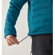 Haglöfs Spitz Down Hood – Geacă din puf elastică cu glugă - Albastru Deep Teal
