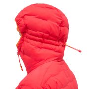 Haglöfs Spitz Down Hood W – Geacă din puf elastică cu glugă - Roșu Bright Red