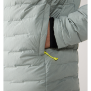 Haglöfs Spitz Down Hood – Geacă din puf elastică cu glugă - Verde Dew Green
