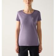 Haglöfs Ridge Hike Tee W – Tricou tehnic de drumeție - Mov Purple Fog