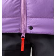 Haglöfs ROC Flash Down Hood W – Geacă tehnică din puf cu glugă - Mov Purple Ice/Tech Red