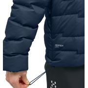Haglöfs ROC Flash Down Hood W – Geacă tehnică din puf cu glugă - Albastru închis Tarn Blue