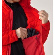 Haglöfs Spitz Down Hood – Geacă din puf elastică cu glugă - Roșu Tech Red
