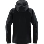 Haglöfs Move Softshell Hood W – Geacă softshell cu glugă - Negru True Black