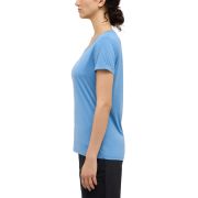 Haglöfs Ridge Hike Tee W – Tricou tehnic de drumeție - Albastru deschis Sky Blue