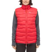 Haglöfs ROC Flash Down Vest W – Vestă tehnică din puf - Roșu Bright Red