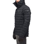 Haglöfs Spitz Down Hood – Geacă din puf elastică cu glugă - Negru True Black