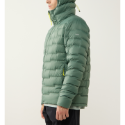 Haglöfs ROC Flash Down Hood – Geacă tehnică din puf cu glugă - Verde Chlorophyll Green