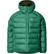 Haglöfs Rosson Down Hood – Geacă din puf cu glugă - Verde Dk Jelly Green
